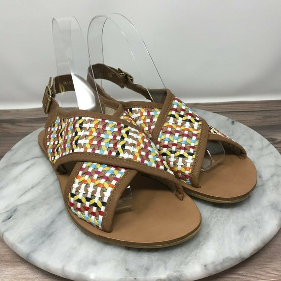 House of Harlow 1960 Shoes - House of Harlow 1960 Izzy Woven Strap Sandals